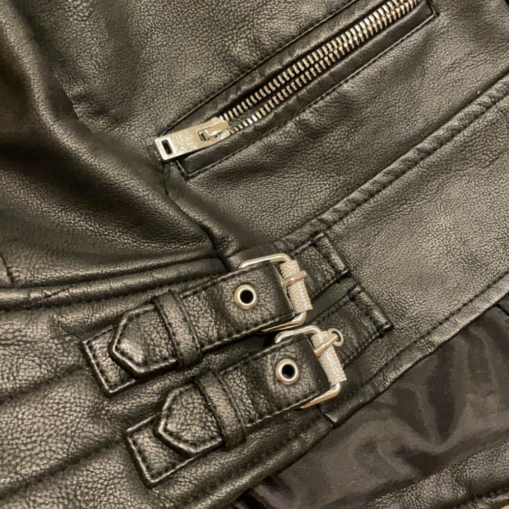 Zara Basic Moto Jacket - image 7